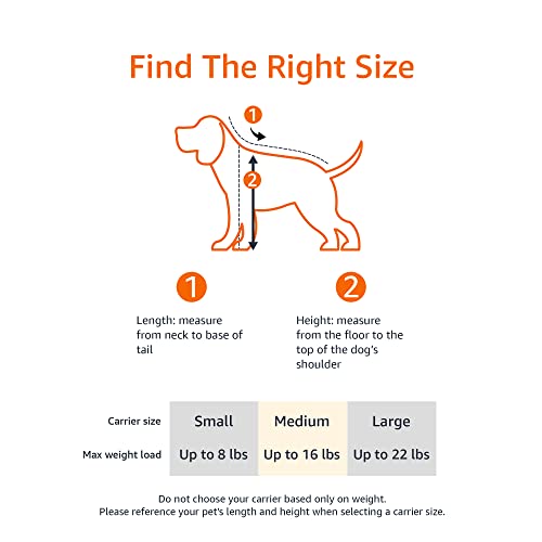 Amazon Basics Soft-Sided Mesh Pet Travel Carrier for Dog, Cat, up to 22 pounds , 19.7" L x 12" W x 12" H, Black