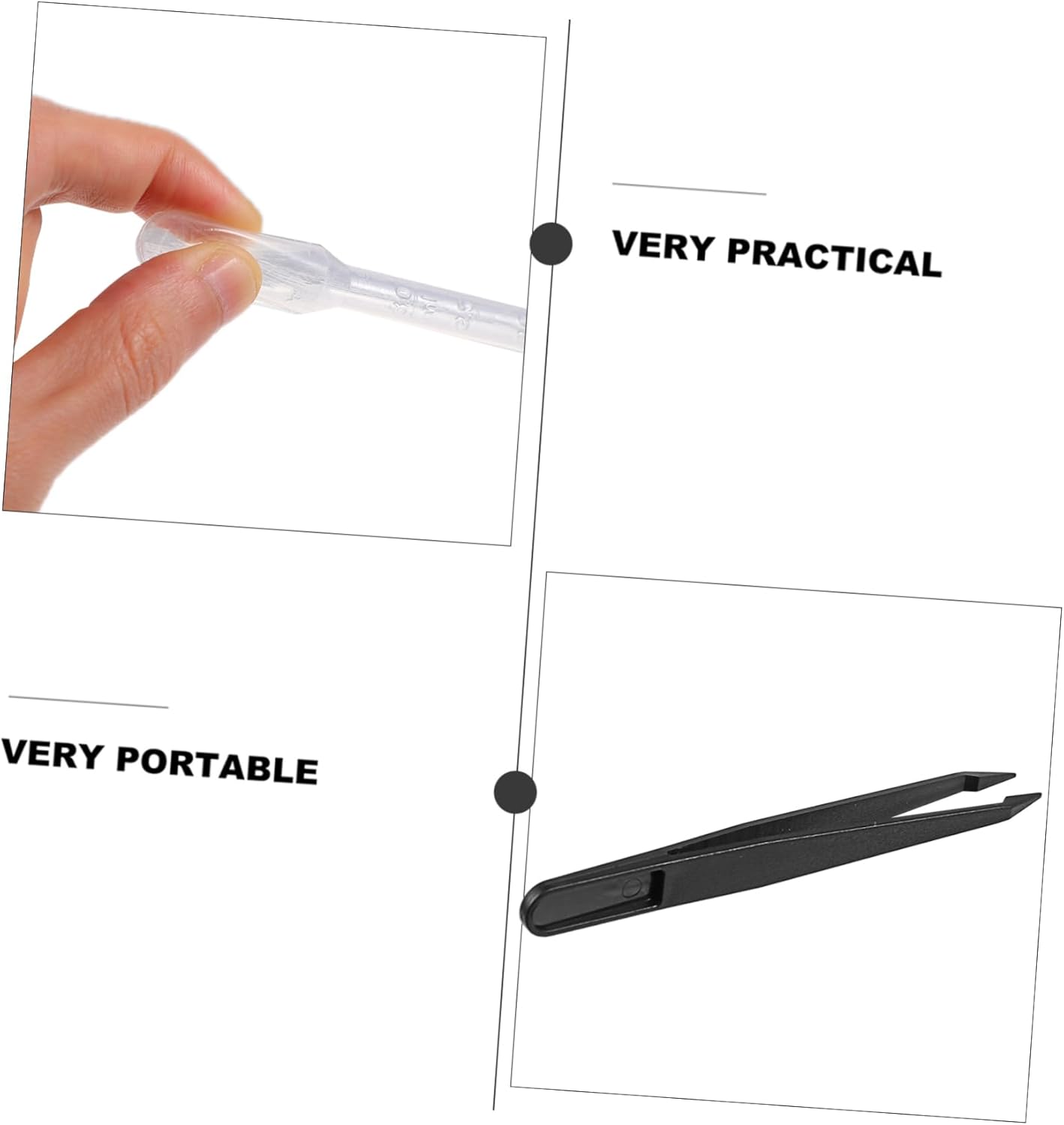 Toyvian 1Set Spider Habitat Box Lightweight Small Pet Breeding Container for Jumping Spider Scorpion Beetle