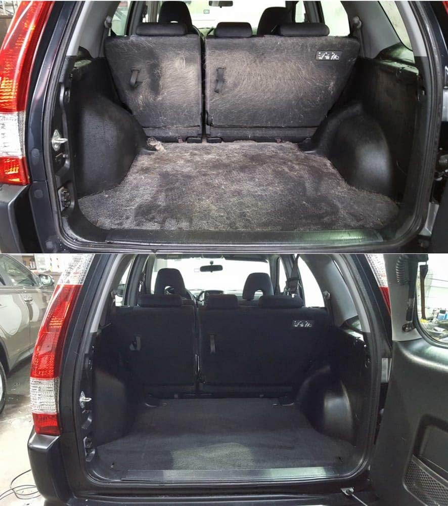 ZeroFur Pet Fur Hair Remover Professional Automotive Auto Detail Brush & Carpet Seat Furniture Upholstery Hair Removal, Natural Lava Pumice Brush Tool. Cat, Dog Hair Fur Remover