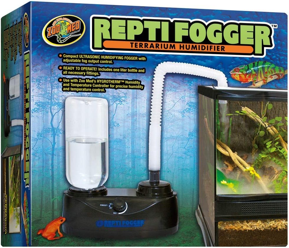 DBDPet 's Bundle with Zoomed Reptifogger - Terrarium Humidifier - Includes Attached 5 Point Pro-Tip Guide
