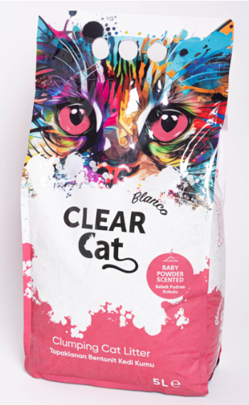 NNEDSZ ClearCat Blanco Cat Litter – Baby Powder 5L - Furr-Reel