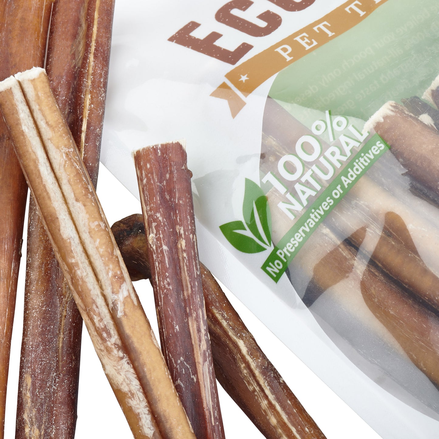 100% Natural Brazilian Bully Sticks - 1 lb Bag  10.00% Off Auto renew