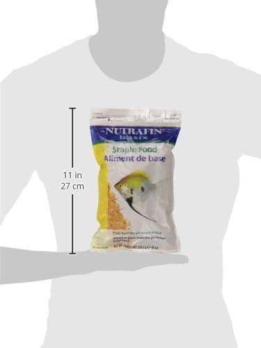 Nutrafin A7031 Basix Staple Food-Poly Bag, 226.8g (8-Ounce) - Furr-Reel