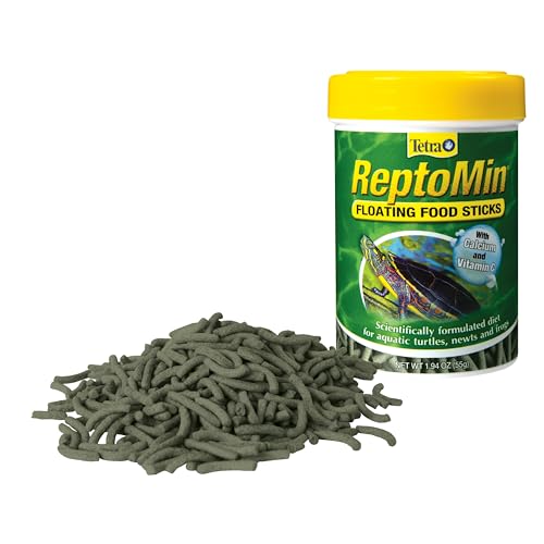 Tetra ReptoMin Floating Food Sticks for Aquatic Turtles/Newts/Frogs, 300g