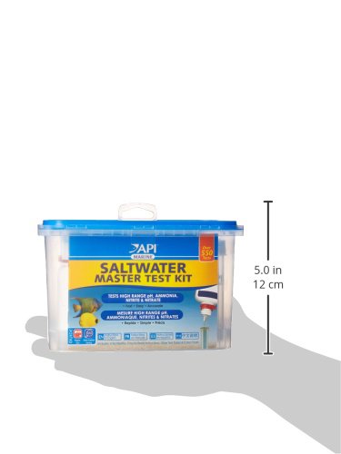 API FRESHWATER MASTER TEST KIT 800-Test Freshwater Aquarium Water Master Test Kit, White, Single, Multi-colored