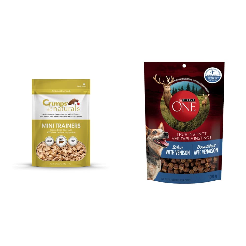 Crumps' Naturals Mini Trainers Freeze Dried Beef Liver (1 Pack),, 1.9OZ/ 55G - Furr-Reel
