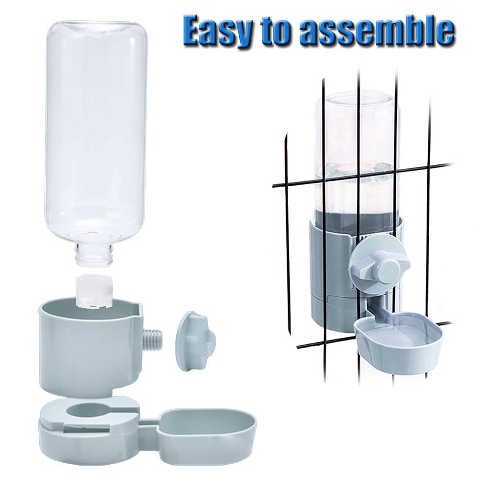 Abreuvoir sans fuite pour lapin, 500 ml, sans goutte, pour cochon d'Inde, hamster, chinchilla, furet de petit animal