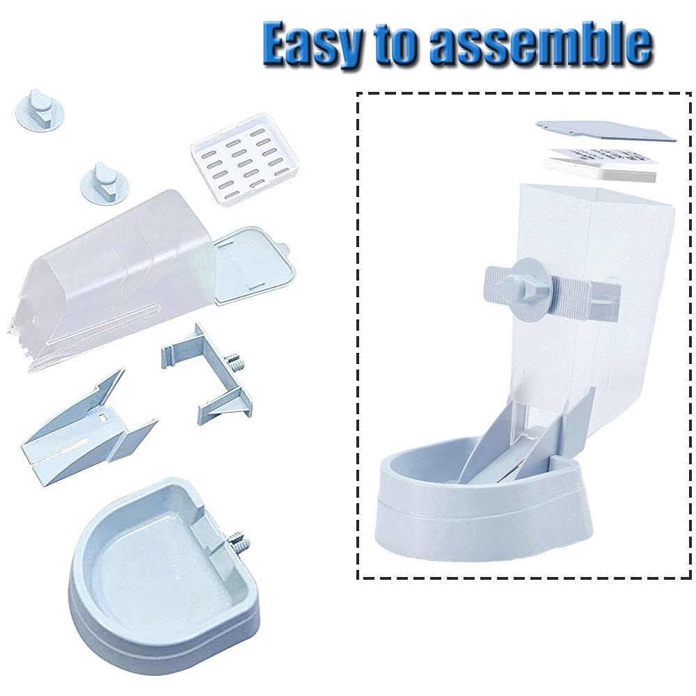 Abreuvoir sans fuite pour lapin, 500 ml, sans goutte, pour cochon d'Inde, hamster, chinchilla, furet de petit animal