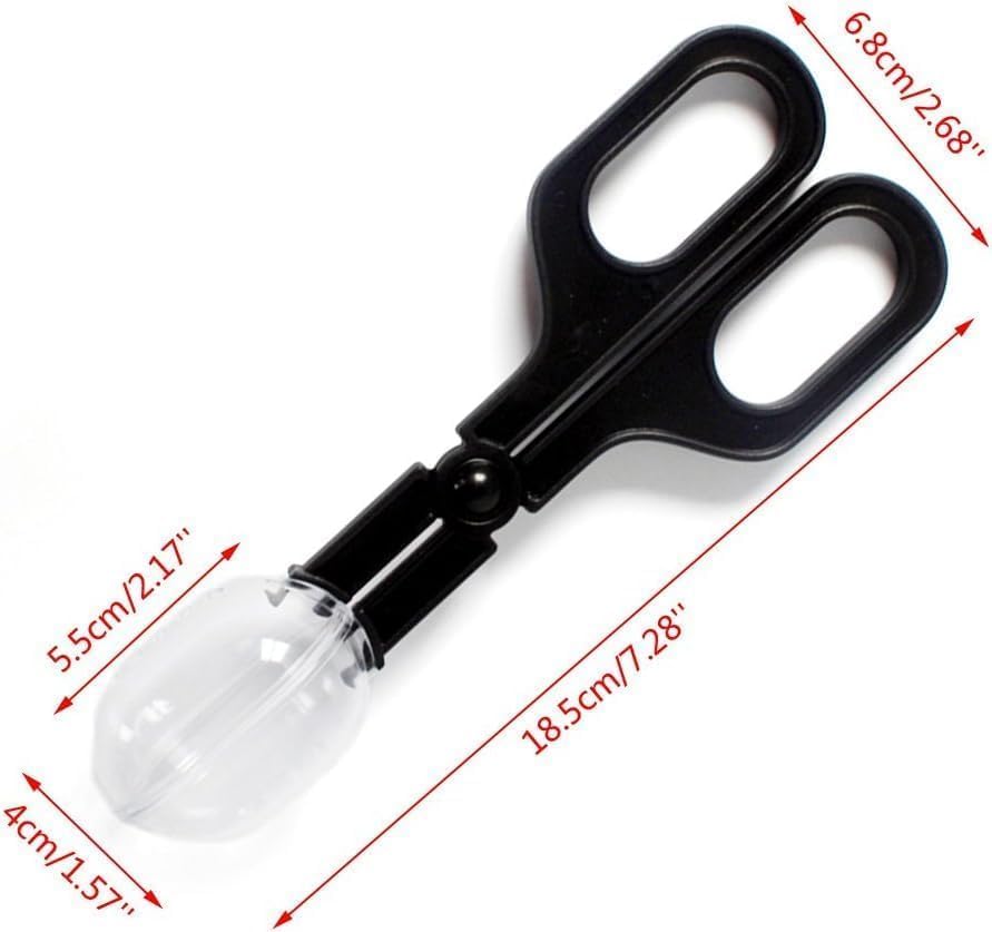 of Reptile Feeding Clamp Reptile Poop Scoop Cage Fish Tank Cleaning Tools Reptile Feeding Tool for Gecko Lizard Bearded Dragon,for Snakes Lizard Tarantulas Reptile Supplies Reptiles and Amphibians Furr-Reel