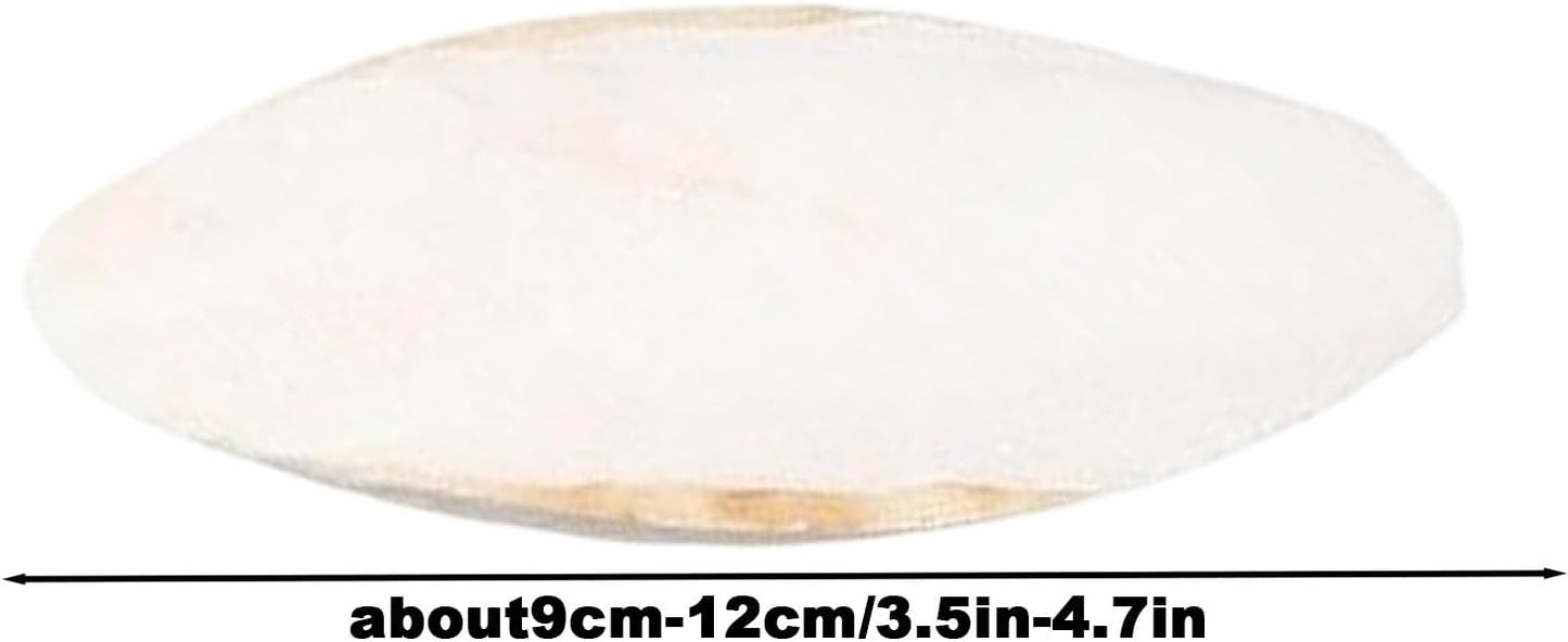 Cuttlefish Bone, 10 Pieces Cuttlefish Bone Kit for Birds Chewing Toys, Cuttle Fish Bo-ne Set for Snails Tortoises, Natural Cockatiel Treats Cuttle Fish Bo-ne Toys, for Pet Supplies