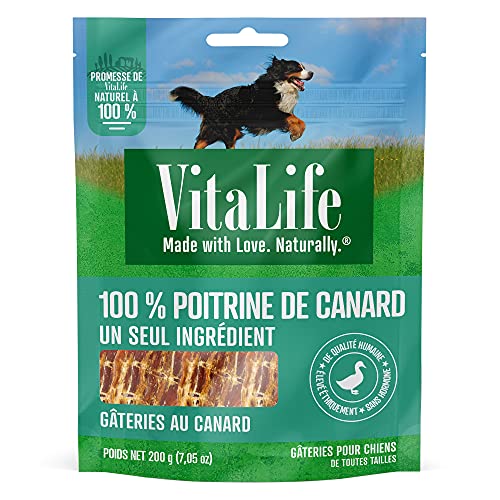 VitaLife 750 g Duck Tenders, All Natural Dog Treats - Furr-Reel