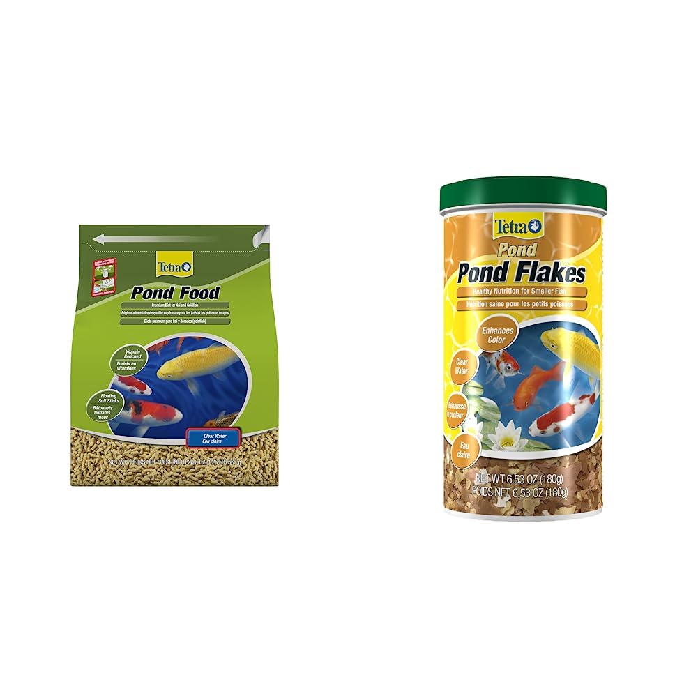 Tetra Pond Food 1.25lb Bag (Trilingual)