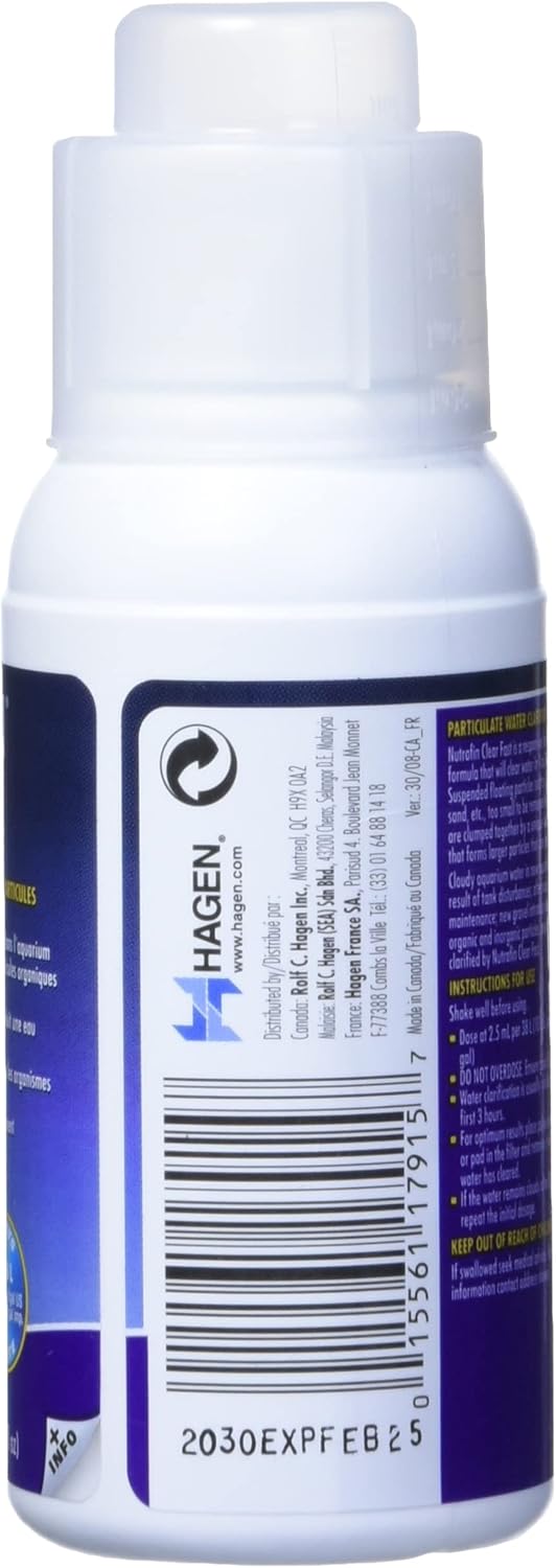 Nutrafin A7915 Clarificateur d'eau transparent, 117 ml, beige