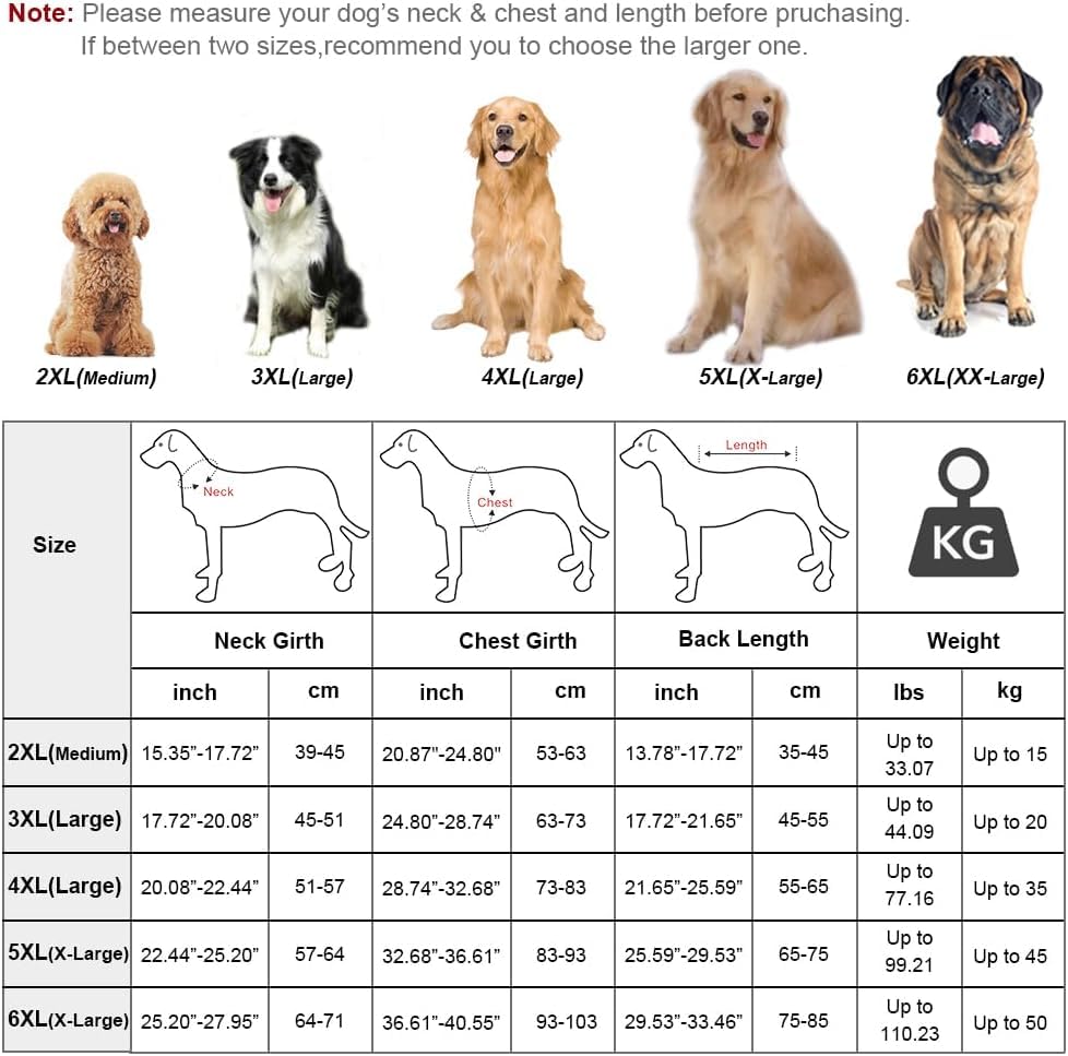 KOOGAL Pet Large Dog Raincoat Apparel Poncho Waterproof for Medium Large Sized for Dog Raincoat Clothes，Dog Rain Jacket,Pet Dog Clothes,Raincoats Coat (Green, 2XL)