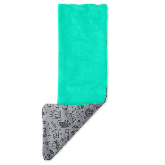 Paw Inspired® Doublure polaire ajustée pour cage de Ferret Nation/Critter Nation - Pour furets, rats, chinchillas, hérissons et autres petits animaux (gris, double unité)