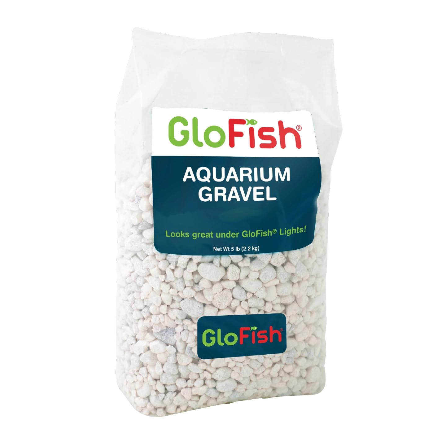 Glofish Aquarium Gravel, Black with Fluorescent Highlights, 5-Pound Bag - Furr-Reel