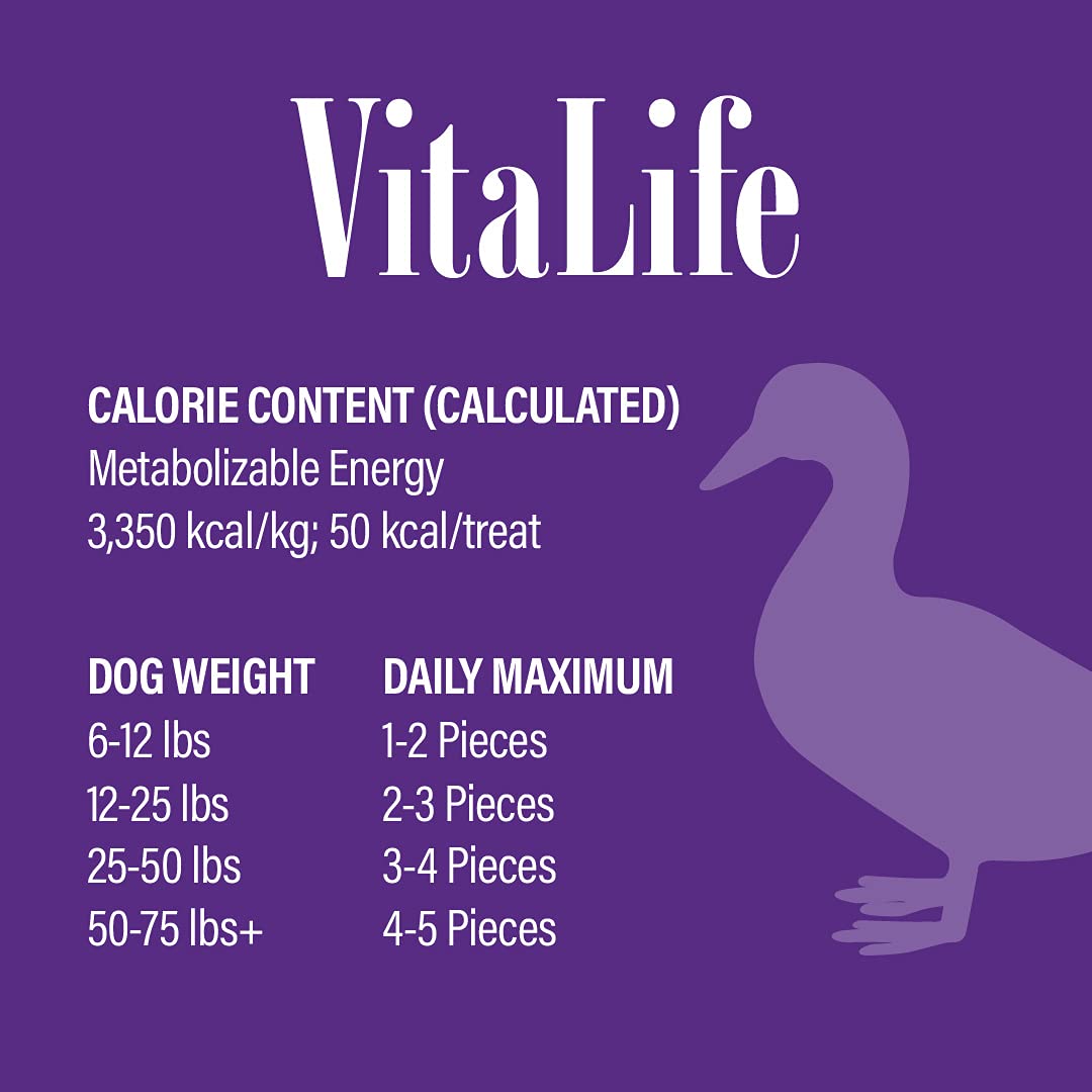 VitaLife 750 g Duck Tenders, All Natural Dog Treats - Furr-Reel