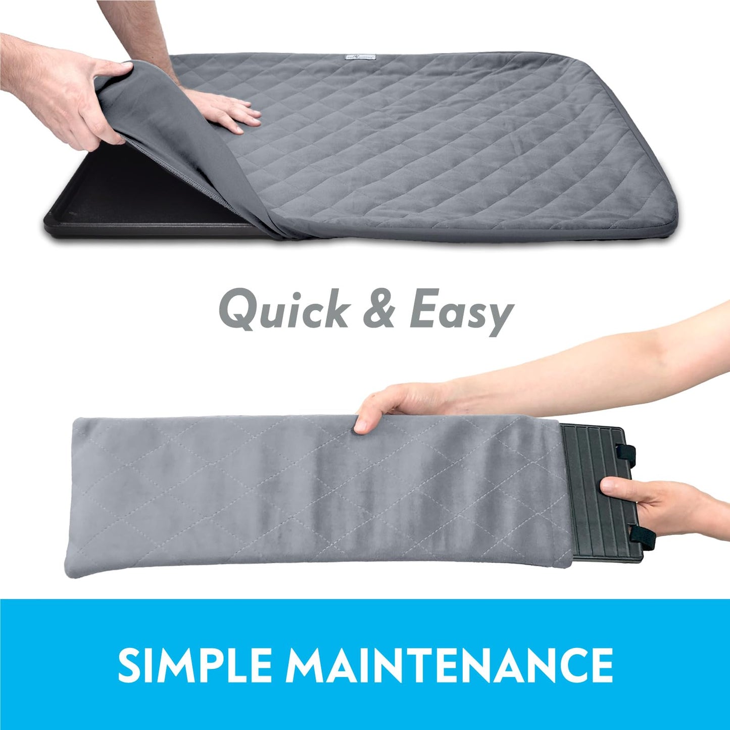 Paw Inspired® Doublure polaire ajustée pour cage de Ferret Nation/Critter Nation - Pour furets, rats, chinchillas, hérissons et autres petits animaux (gris, double unité)