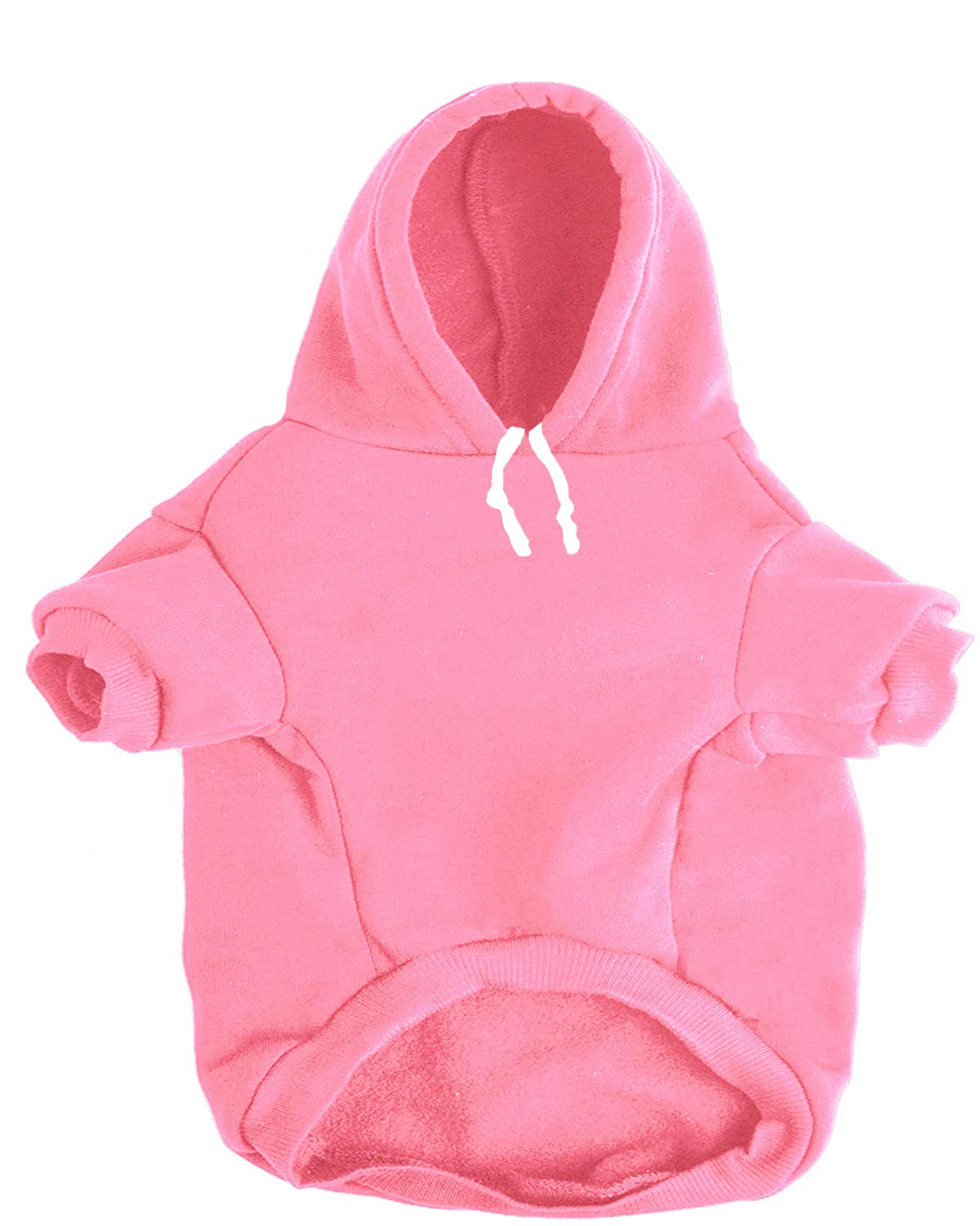 Dog Hoodies Clothes Security Rdc Pet Apparel Winter Sweatshirt Warm Sweater Cotton Jacket Coat Hoodie for Samll Dog Medium Large Cat Black, M - Furr-Reel