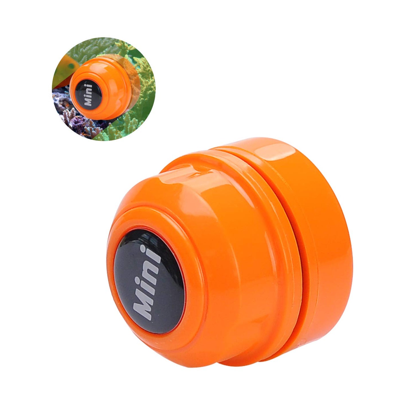 TOP Star Mini Magnet Fish Tank Brush, Aquarium Cleaner, Fish Tank Glass Cleaner, Mini Portable Durable Magnet, Cleaning for Fish Tank and Algae Removal (Green)