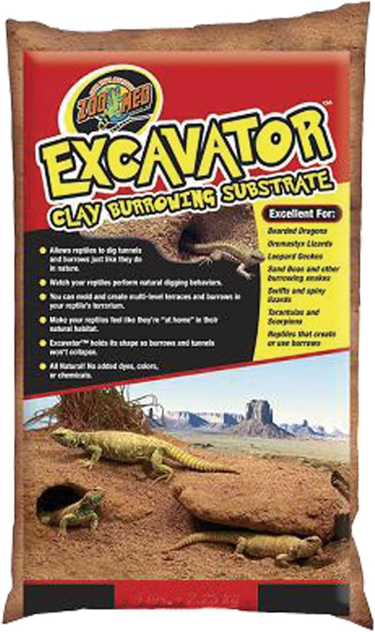 Zoo Med Laboratories XR10 Excavator Clay Burrowing Substrate, 10 Pounds