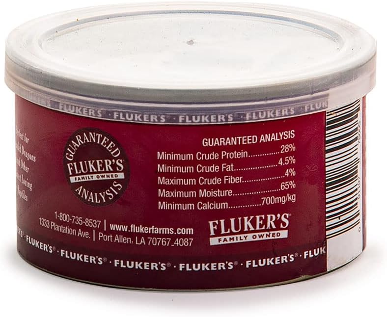Fluker's Gourmet-Style Canned Dubia Roaches 1.2 oz, Brown - Furr-Reel