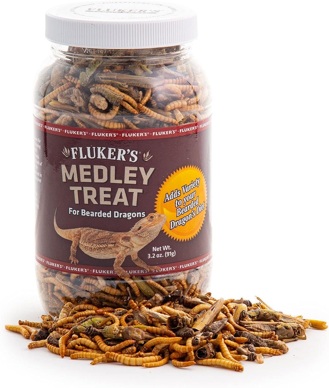 Fluker's 72023 Bearded Dragon Medley Reptile Treat