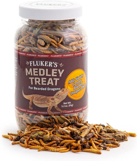 Fluker's 72023 Bearded Dragon Medley Reptile Treat