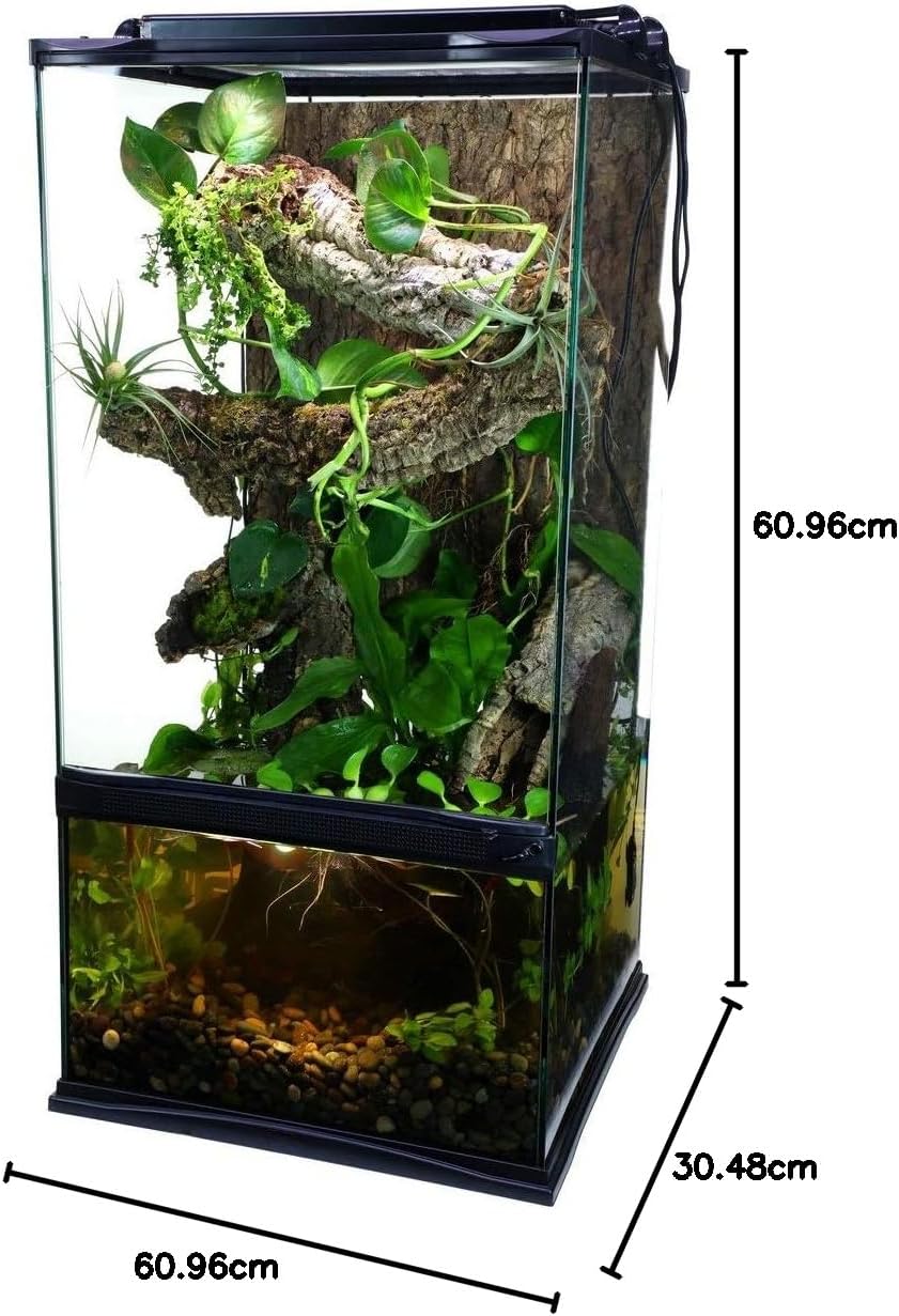 Zoo Med Paludarium - 12" x 12" x 24" - 4 gal