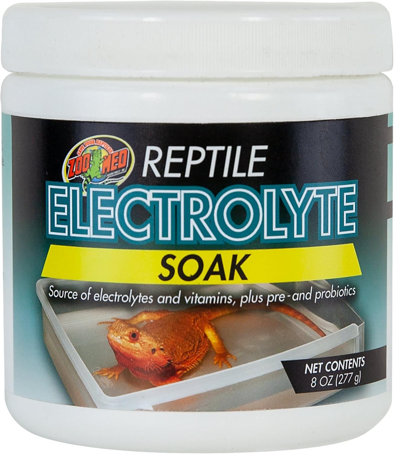 Zoo Med Soak électrolyte pour reptiles 237 ml