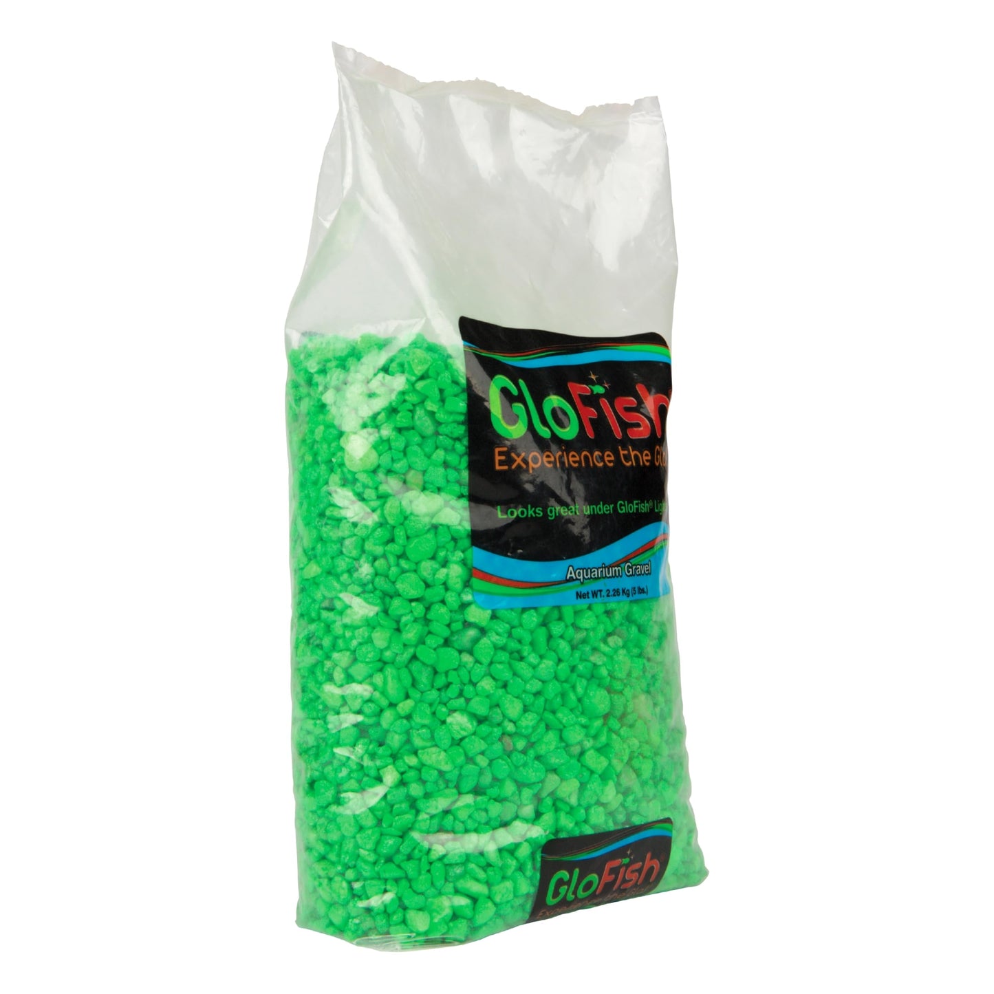 Glofish Aquarium Gravel, Black with Fluorescent Highlights, 5-Pound Bag - Furr-Reel