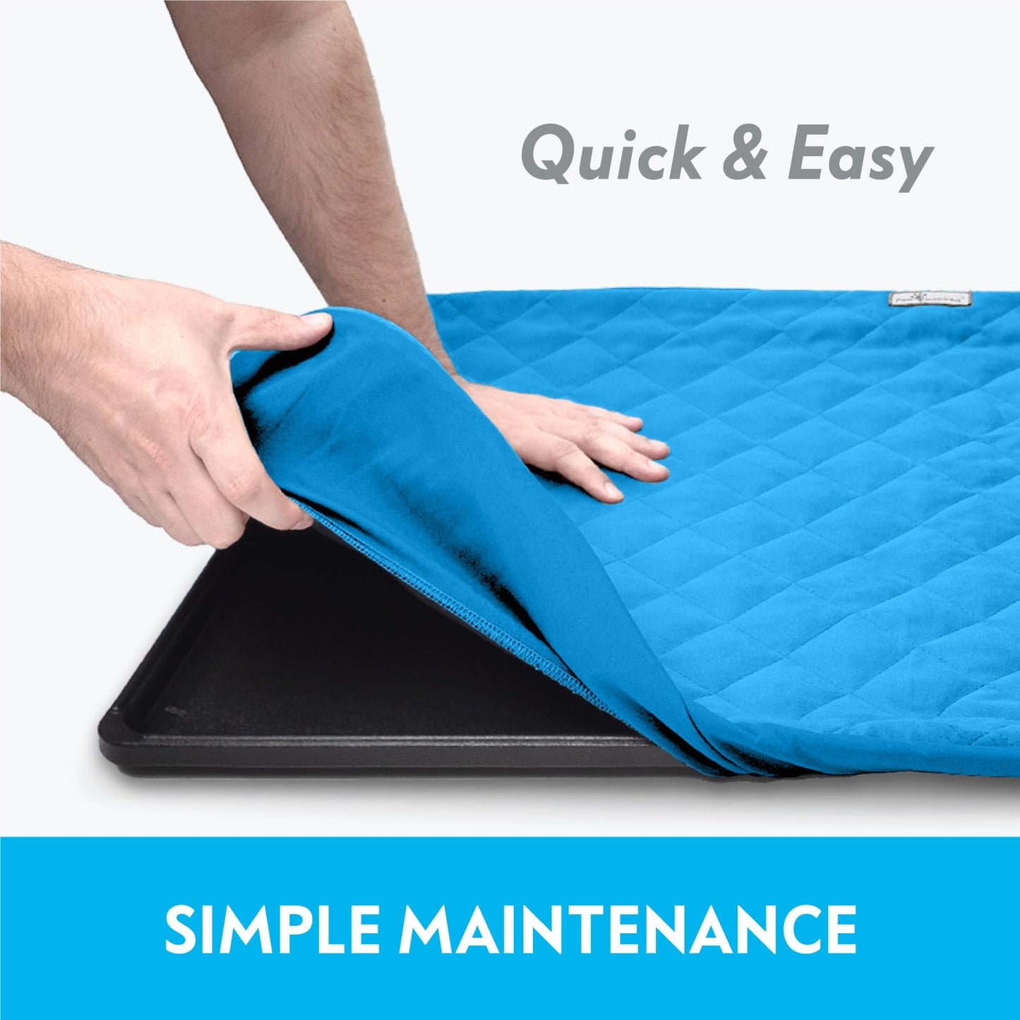 Paw Inspired® Doublure polaire ajustée pour cage de Ferret Nation/Critter Nation - Pour furets, rats, chinchillas, hérissons et autres petits animaux (gris, double unité)