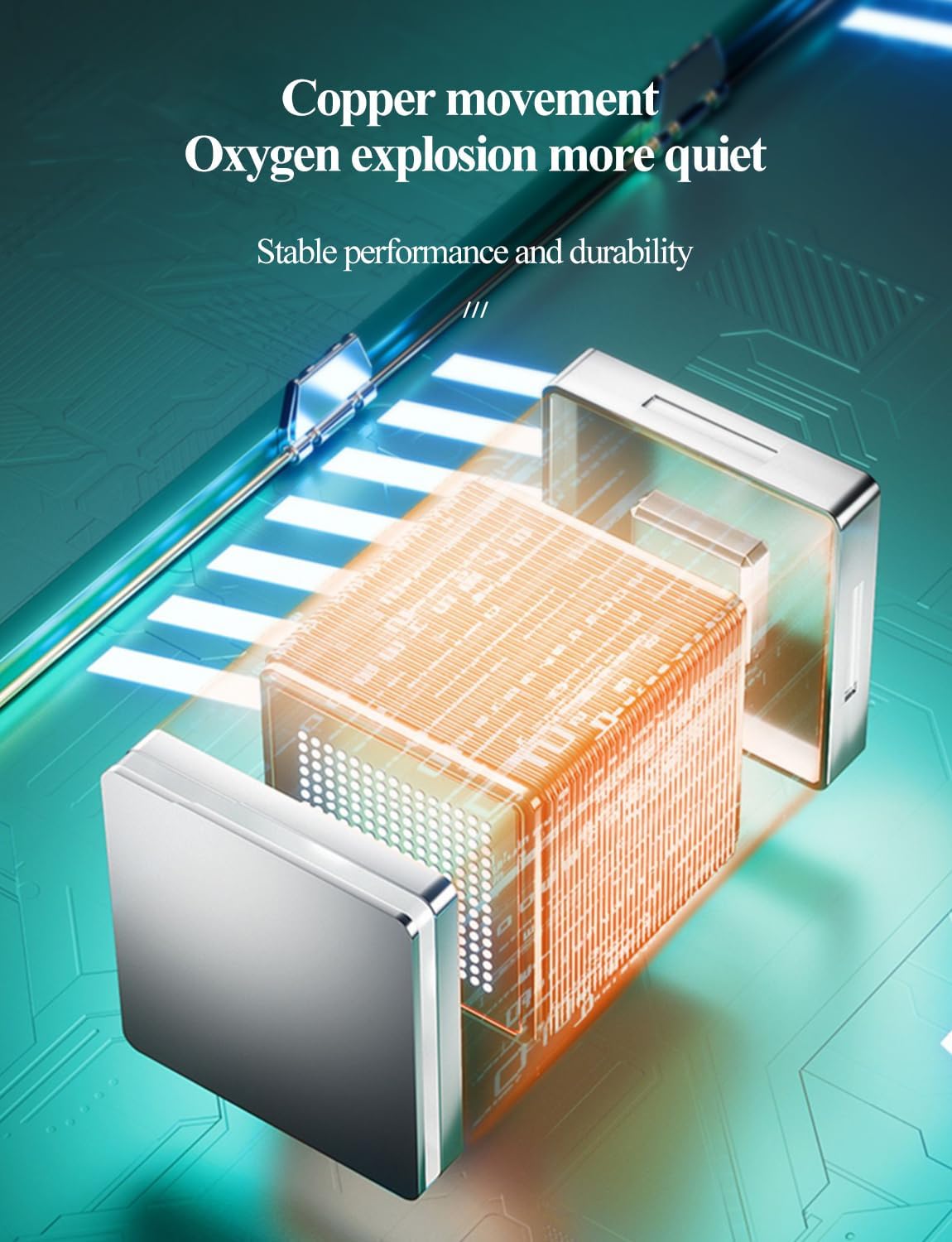 UPETTOOLS Aquarium Air Pump for Fish Tank, Ultra Quiet Fish Tank Air Pump Fish Oxygen Pump Aquarium Bubbler Kit with Air Tubing, Bubble Stone and Check Valve, Fish Tank Aerator Kit