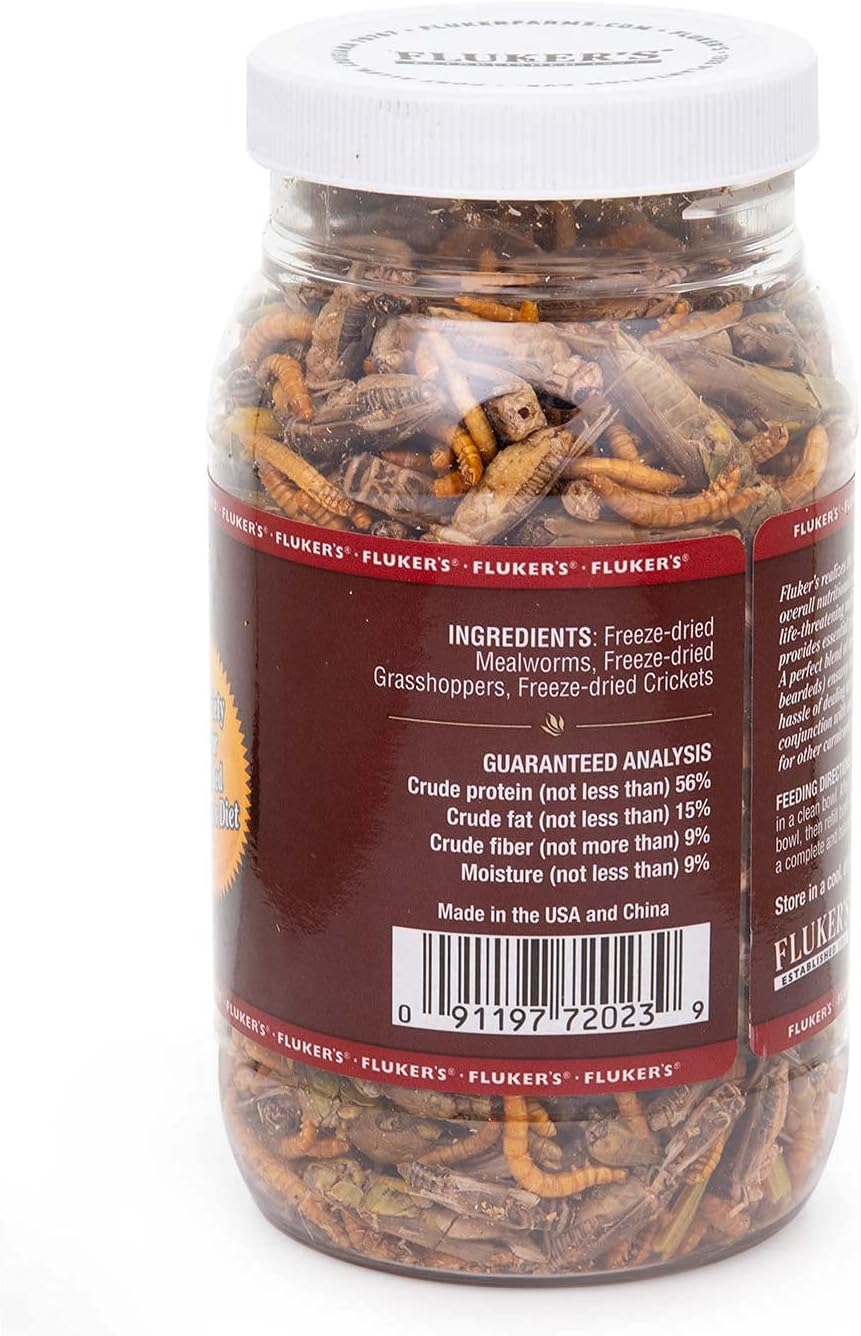 Fluker's 72023 Bearded Dragon Medley Reptile Treat