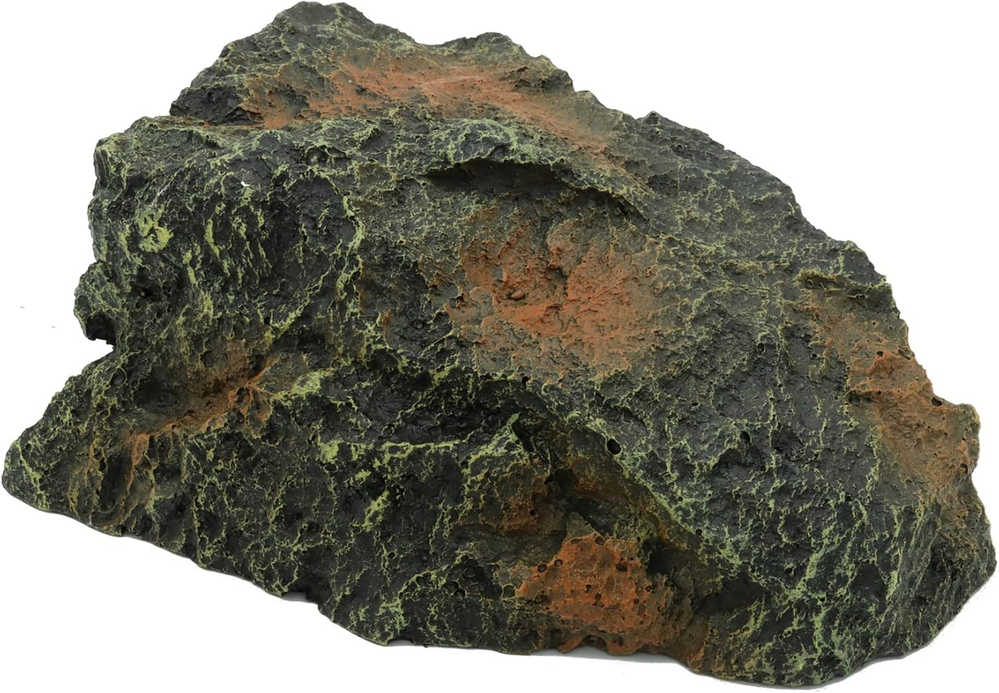 JIH Reptile Rock Hide Cave, Aquarium Habitat Decor Rock Tortoise Hideout for Lizards, Turtles, Reptiles, Amphibians, Fish