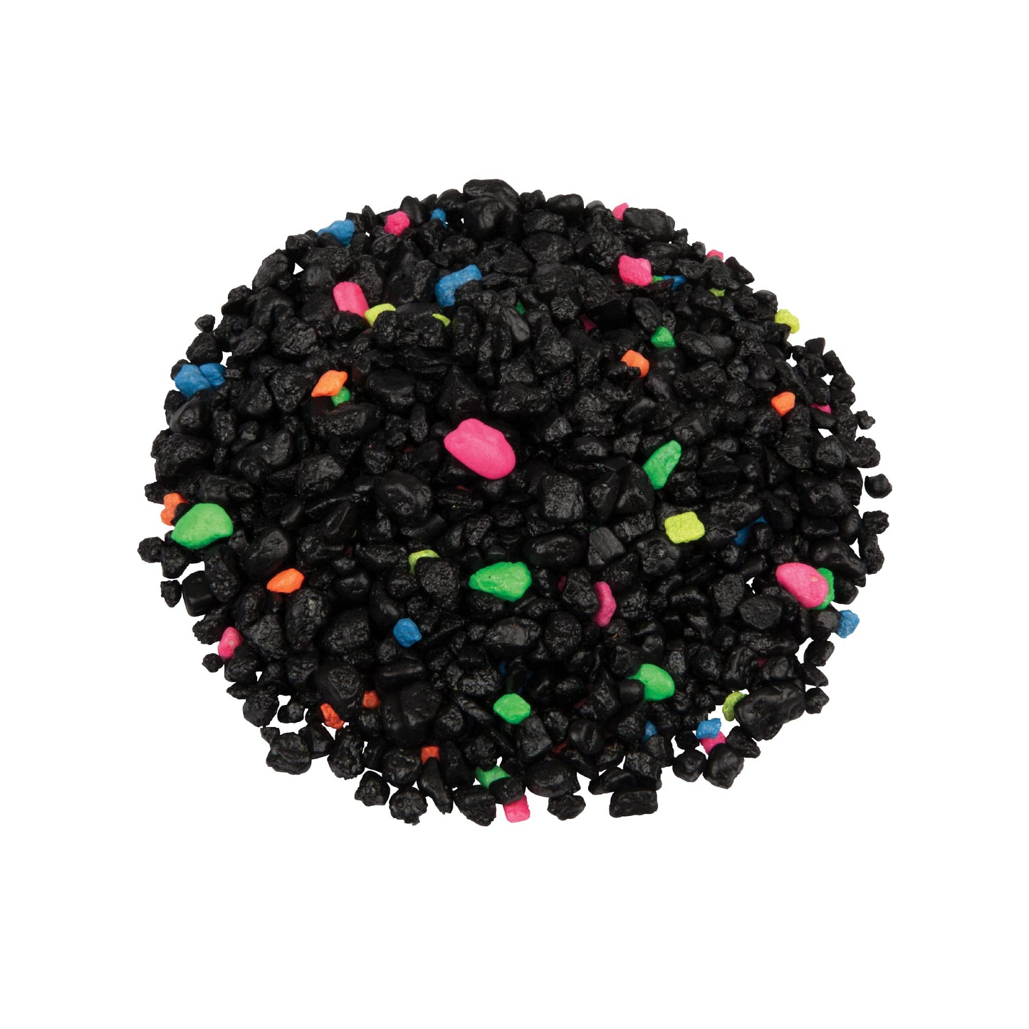 Glofish Aquarium Gravel, Black with Fluorescent Highlights, 5-Pound Bag - Furr-Reel