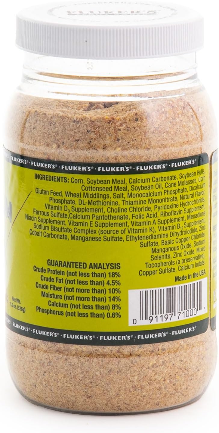 Fluker's 71000 High Calcium Cricket Diet, 11.5 oz