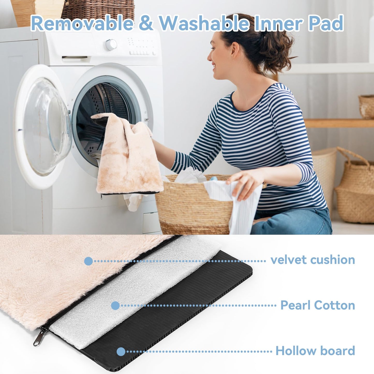 Petsfit Rabbit Carrier Bunny Carriers, Airline Approved Soft-Sided Pet Carrier for Guinea Pig/Cat/Dog/Kittens/Puppy, 16"x 10"x 9"