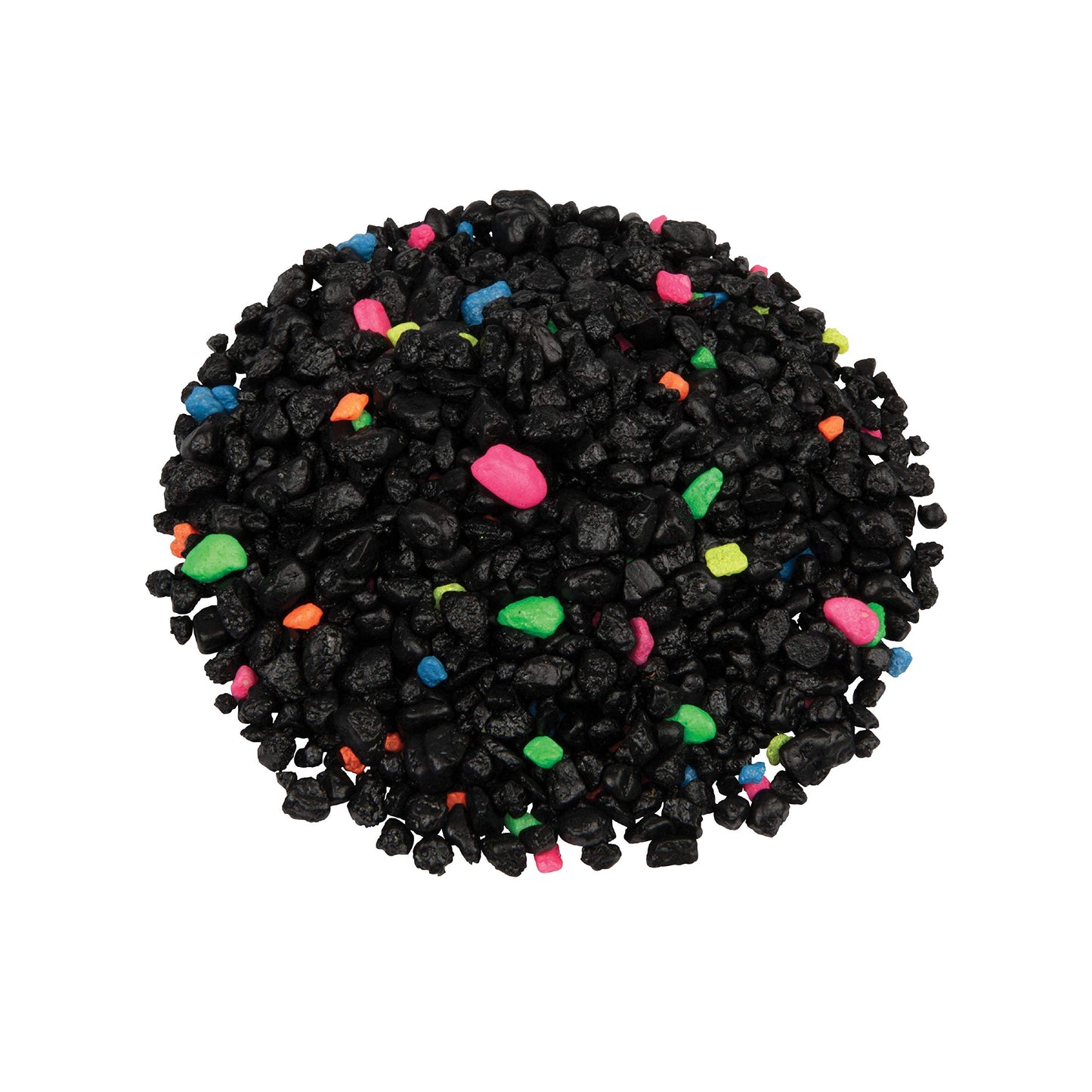 Glofish Aquarium Gravel, Black with Fluorescent Highlights, 5-Pound Bag - Furr-Reel