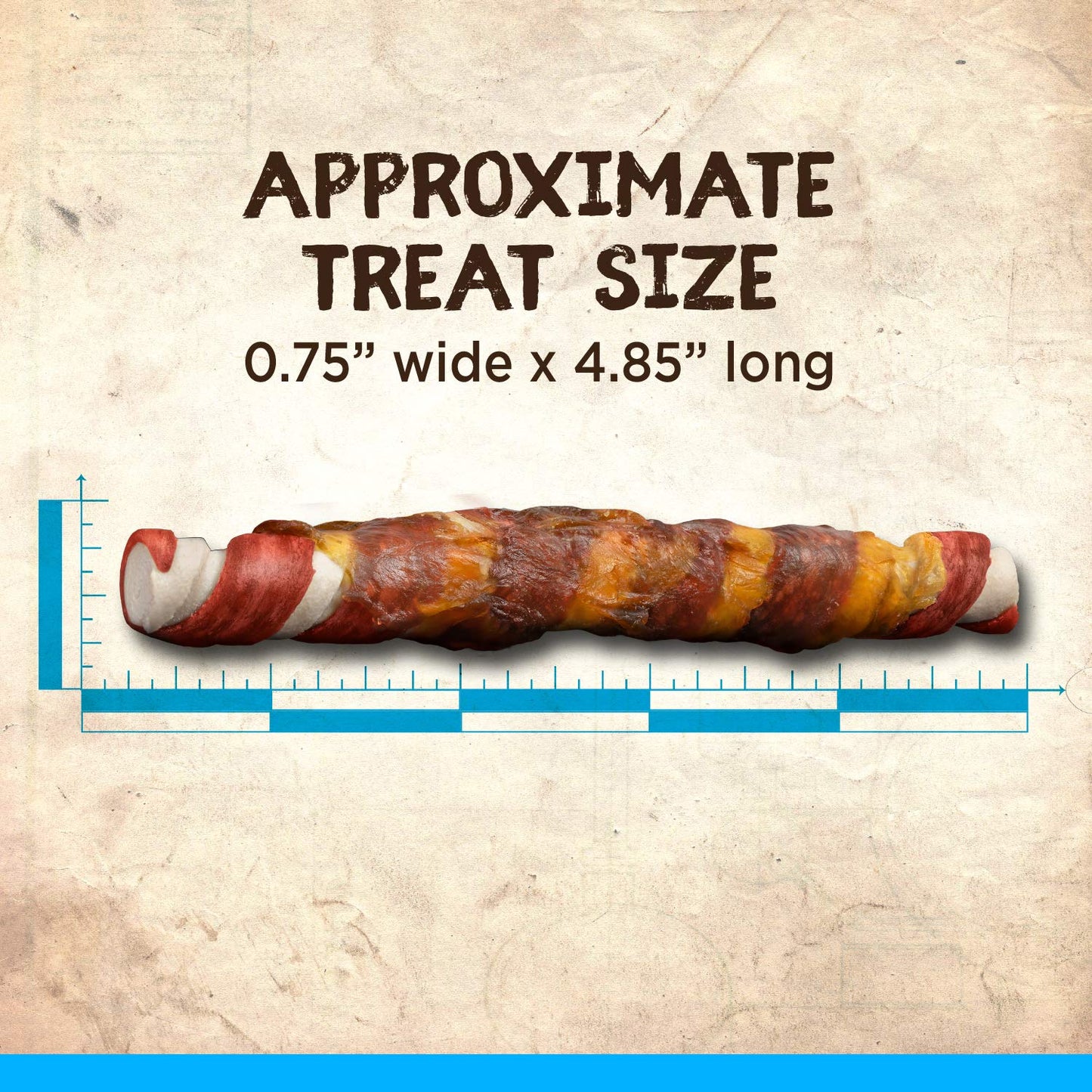 Zoe Better Than Rawhide Twists for Dogs, BBQ Chicken Flavor, 12 Pack (5.2 oz)