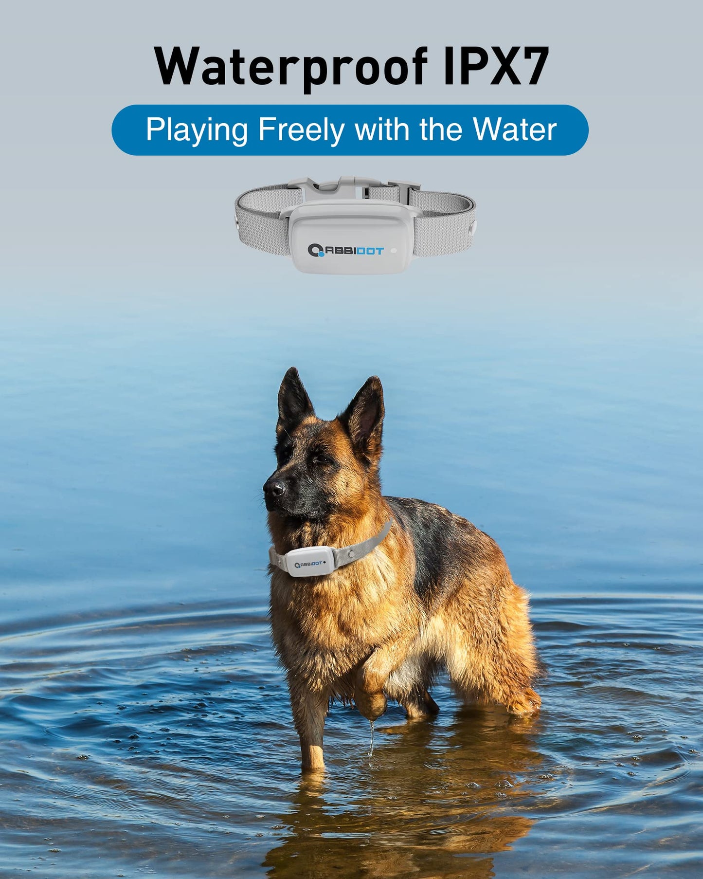 ABBIDOT 3300 Ft Dog Training Collar with Remote - [New Version] Shock Collar, 5 Training Modes, 88 Levels e Collar, Waterproof Training Collar for Small Medium Large Dogs(15~120 lbs)