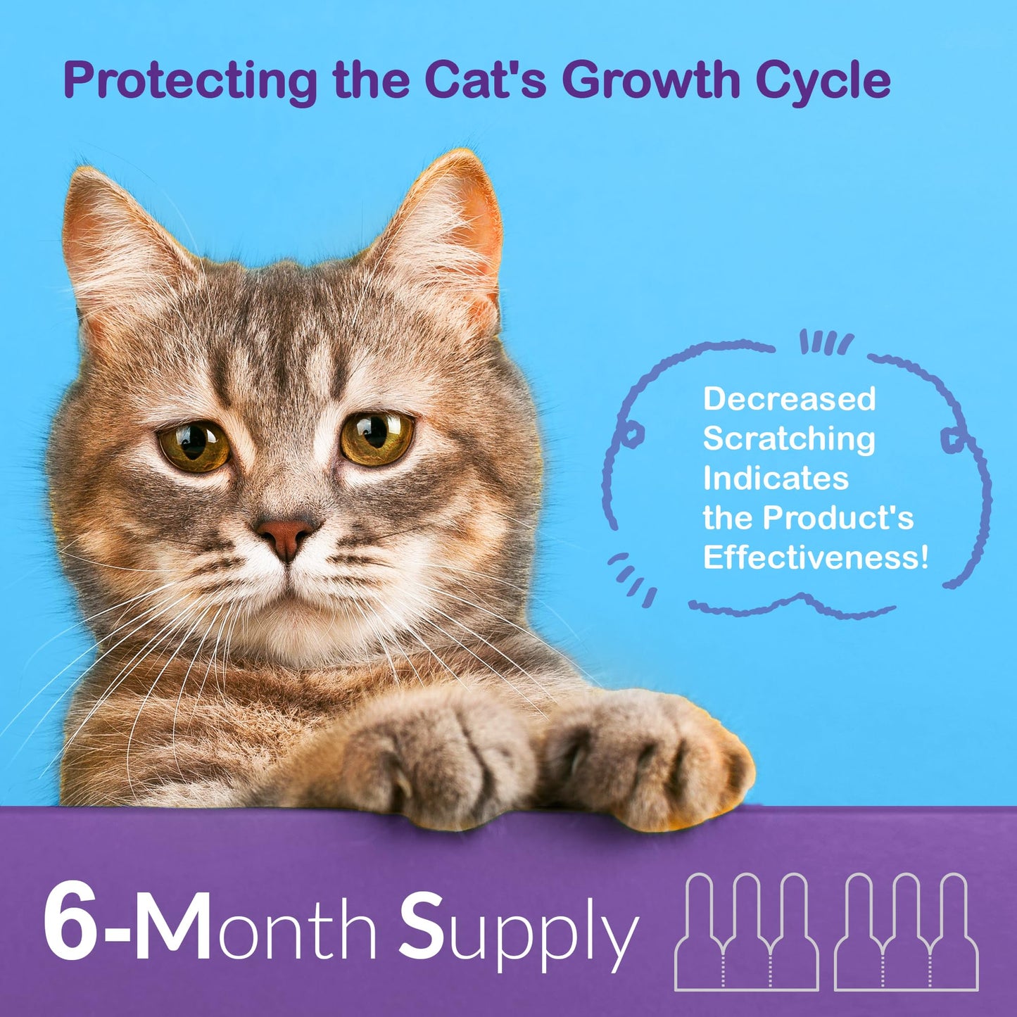 Cats & Kittens Over 1.5 lbs and 8 Weeks or Older – 6-Dose Supply (6)