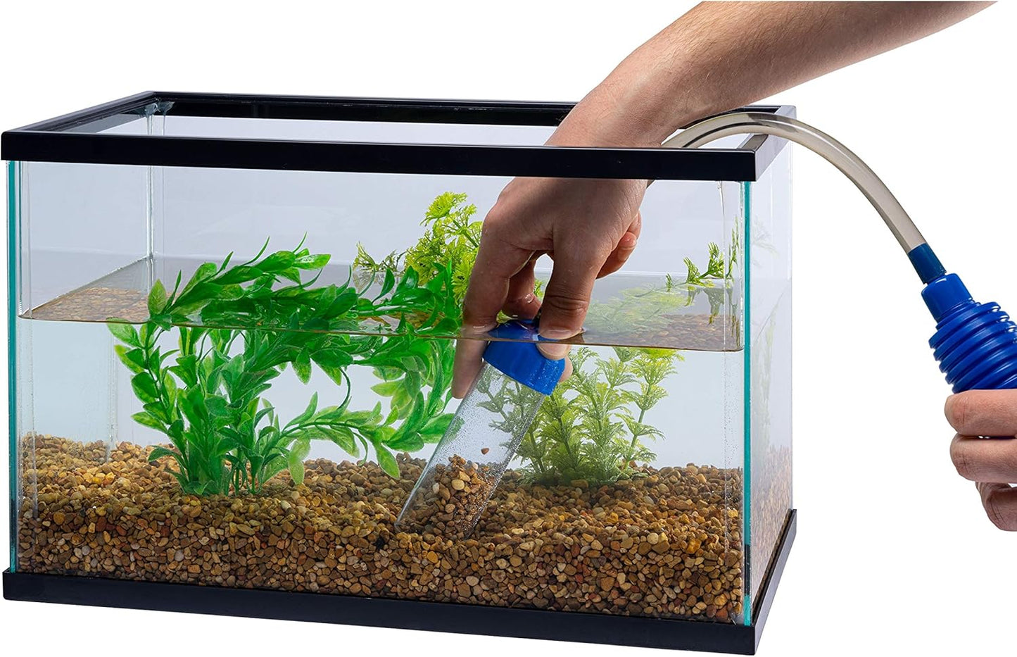 Tetra Nettoyeur d'eau, avec ampoule d'amorçage et clips pour seau, facilite le changement d'eau