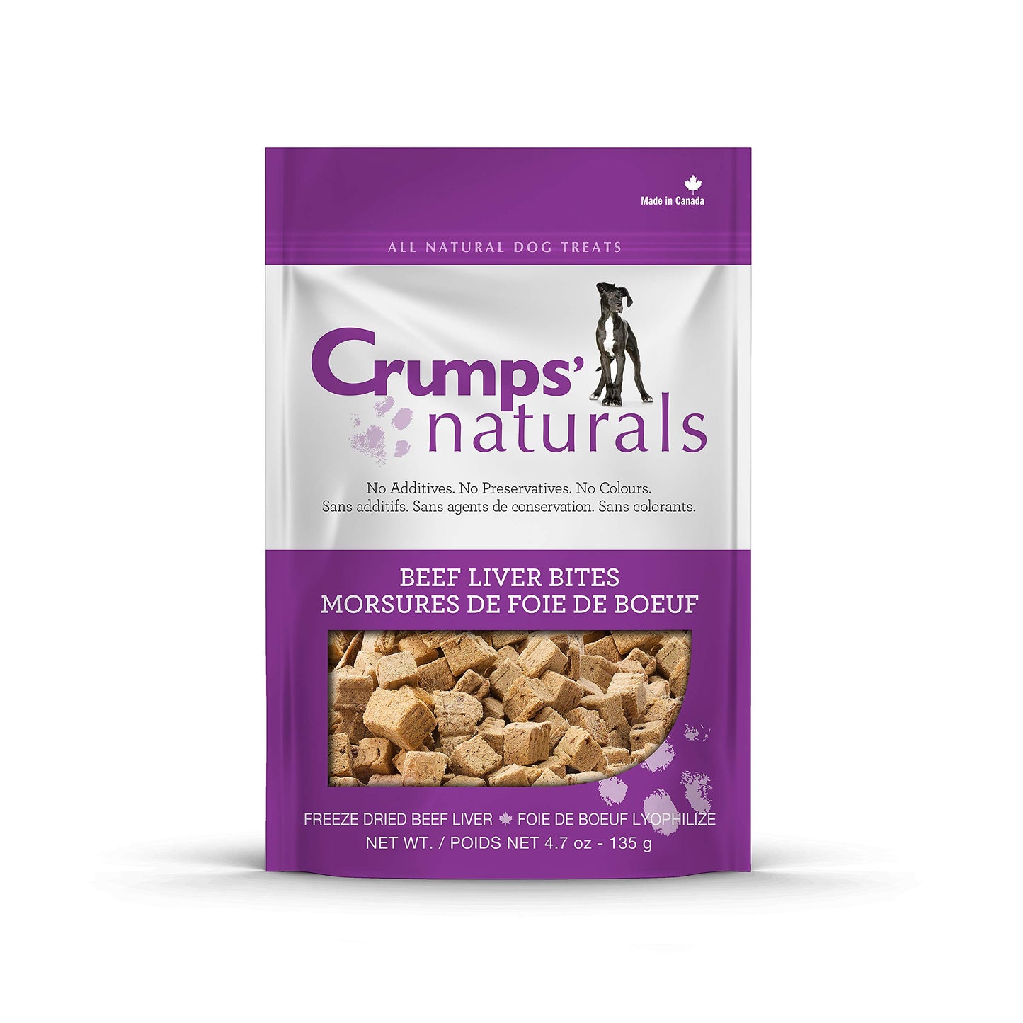Crumps' Naturals Mini Trainers Freeze Dried Beef Liver (1 Pack),, 1.9OZ/ 55G - Furr-Reel