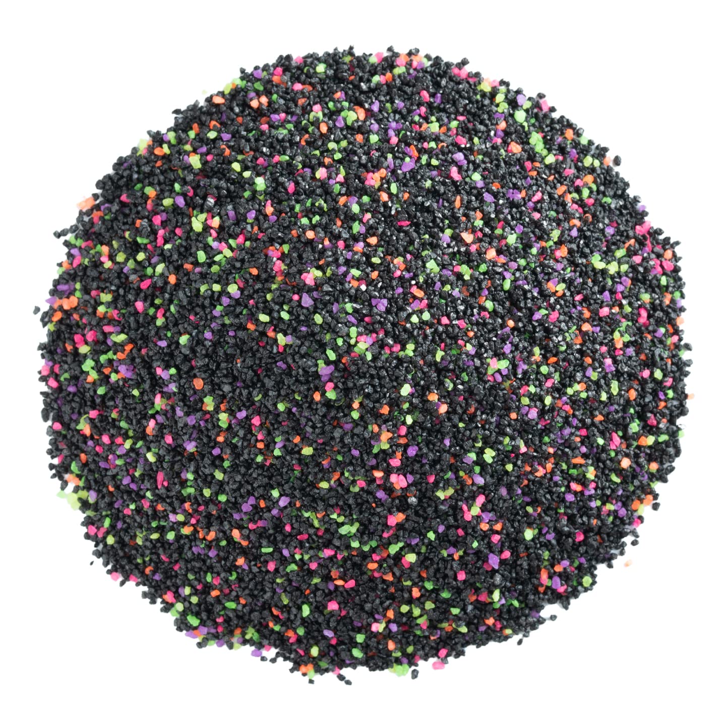 Glofish Aquarium Gravel, Black with Fluorescent Highlights, 5-Pound Bag - Furr-Reel