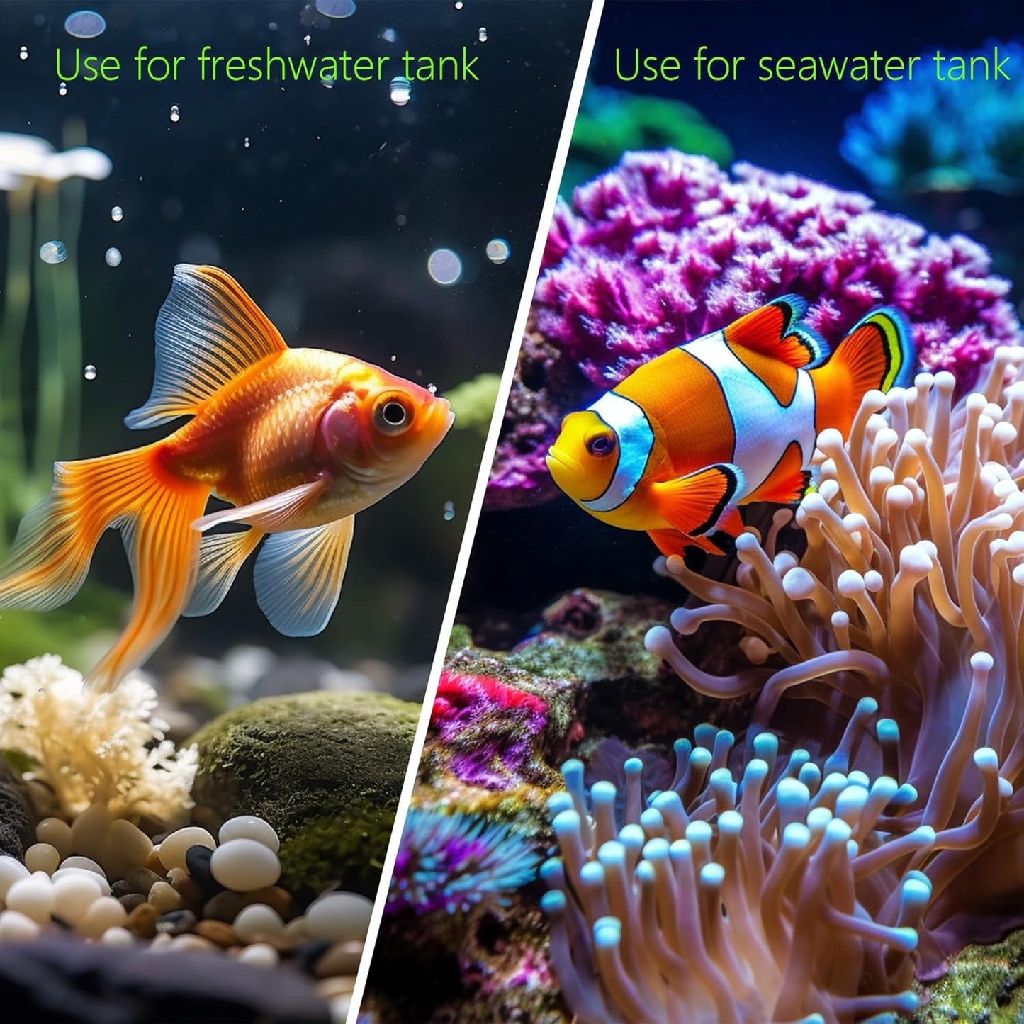 SpringSmart Aquarium Hideaway Rock Cave for Aquatic Pets to Breed, Play and Rest, Safe and Non-Toxic Ceramic Fish Tank Ornaments, Decor Stone for Betta