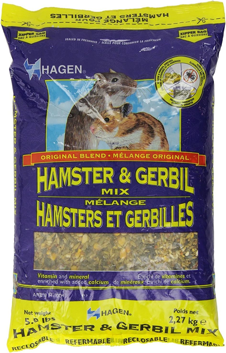 Hagen Régime alimentaire VME pour hamster et gerbille 2,3 kg - Furr-Reel