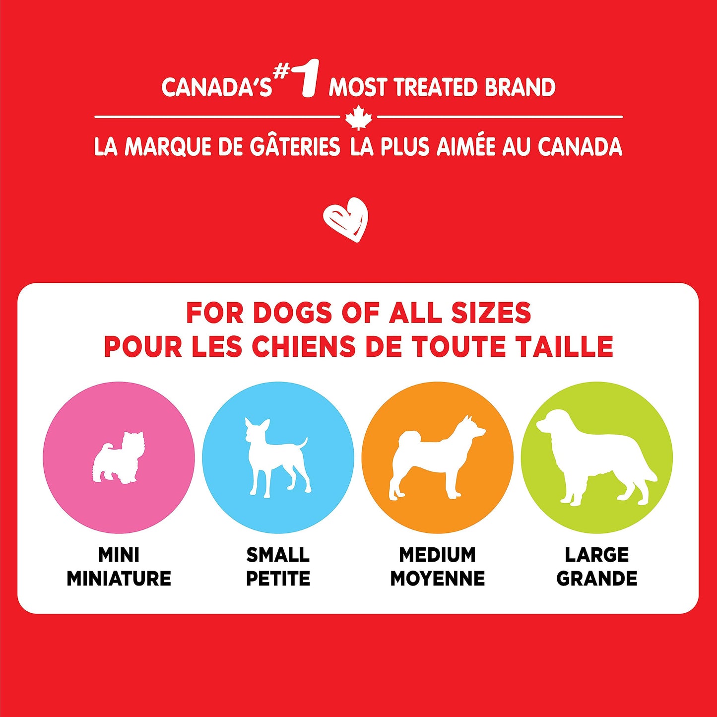 Milk-Bone Flavour Snacks Dog Biscuits Medium Sized Dog Treats, Assorted Flavours, 6.5kg Box