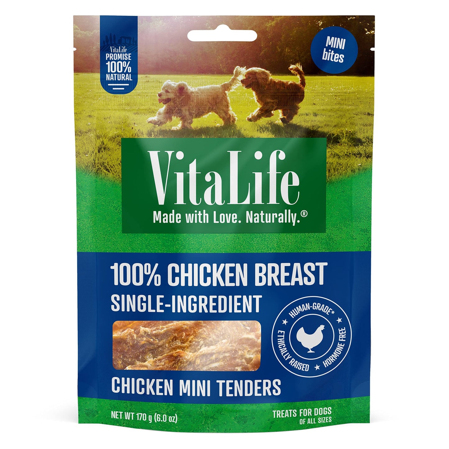 VitaLife 750 g Duck Tenders, All Natural Dog Treats - Furr-Reel