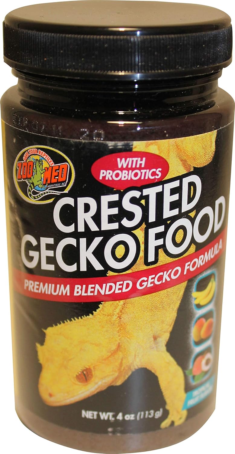 Zoo Med Crested Gecko Food - Tropical Fruit - 4 oz